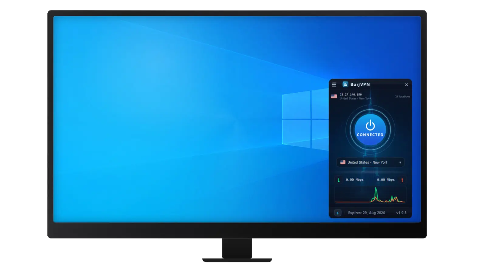 BurjVPN — Windows desktop app
